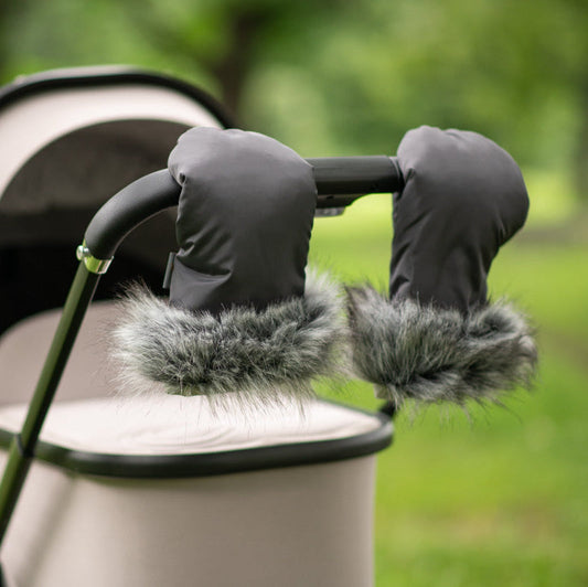 Handschuhe mit Fell für Kinderwagen – Handwärmer