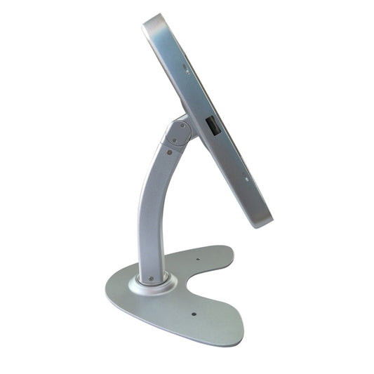 SYSTEM-S lockable desk mount for Microsoft Surface Pro 8 13.0" in gray