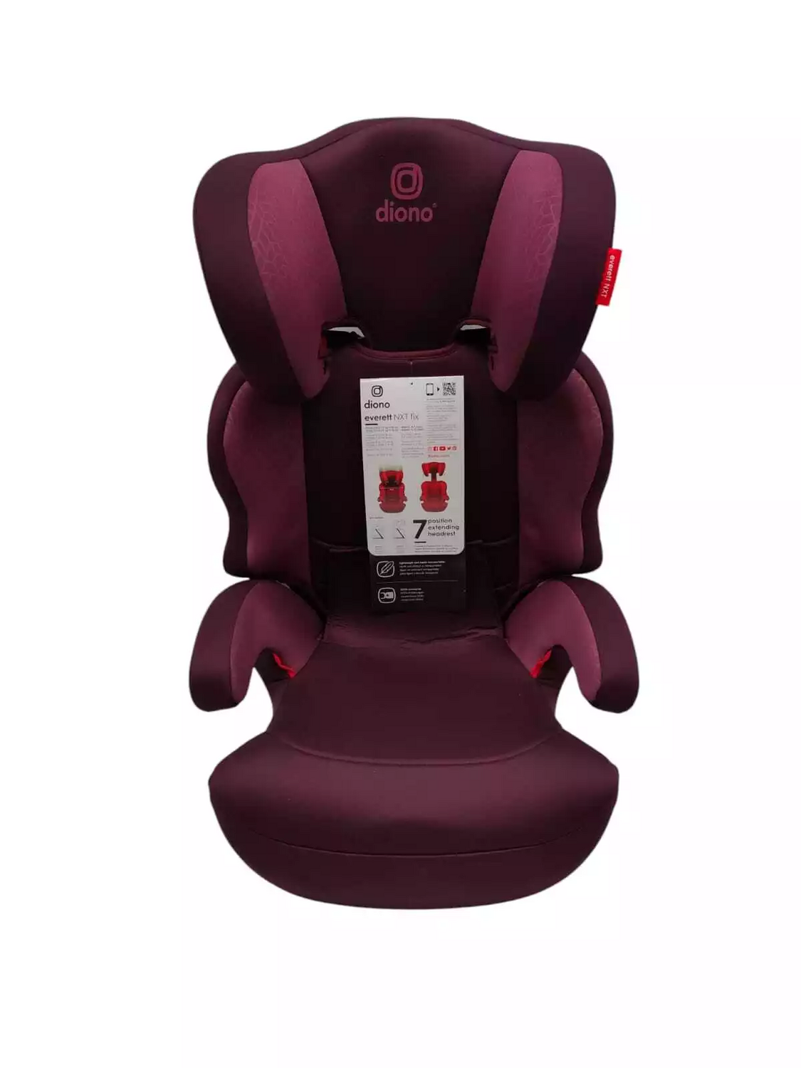 B-lager Diono Everett Nxt Fix bílstóll Slimfit léttur barnabílstóll