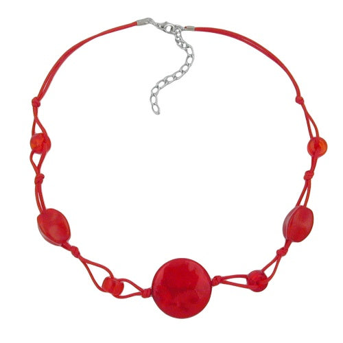 Chain, disc coral-silky