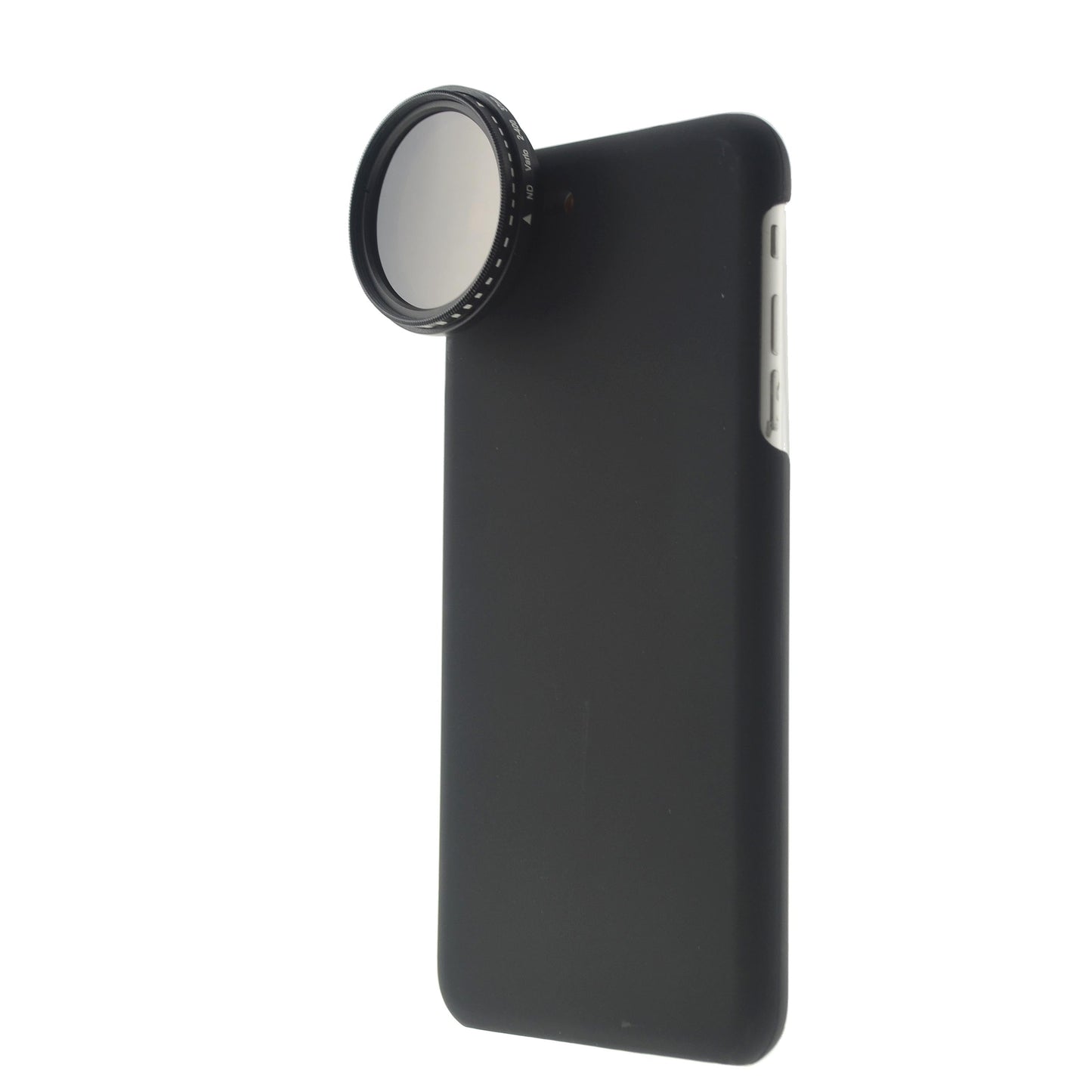 SYSTEM-S ND sía 37 mm sett með hlutlausri þéttleikasíu, gráum sía með hulstri fyrir iPhone 7 Plus og 8 Plus