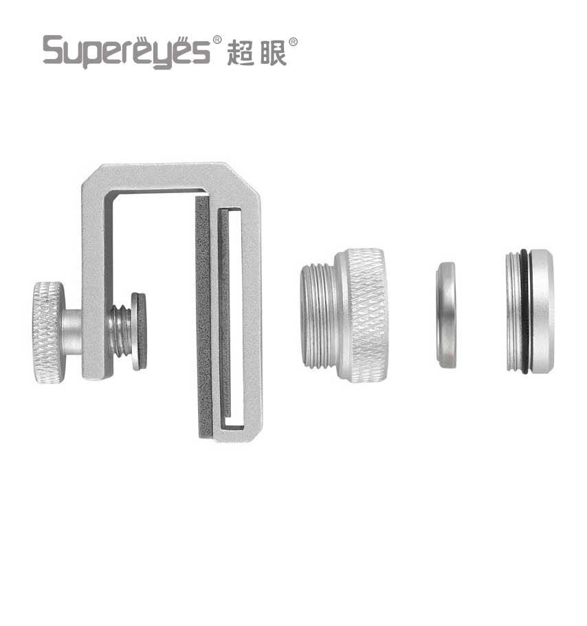 Supereye Microscope Lens Adapter Kit 75x Zoom for Smartphone