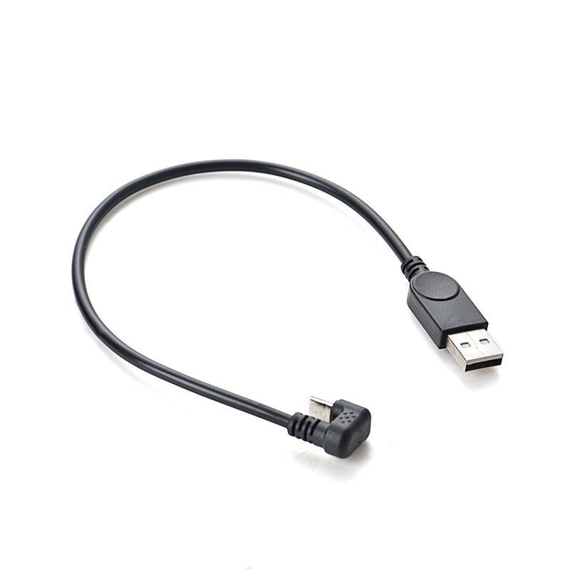 SYSTEM-S USB 3.1 cable 150 cm Type C plug to 2.0 A plug 180° U Turn angle