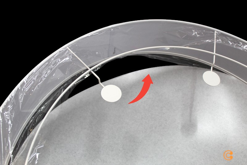 B-flokks Euluna loftlampi, loftljós, lampi, hengiljós Rondo Sjá texta/mynd