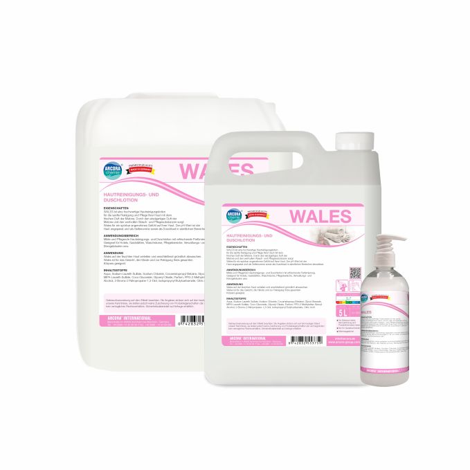 Arcora WALES SKIN CLEANSING AND SHOWER LOTION