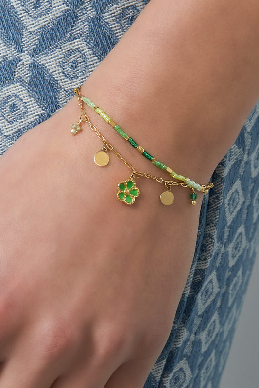 Armband grüner Traum