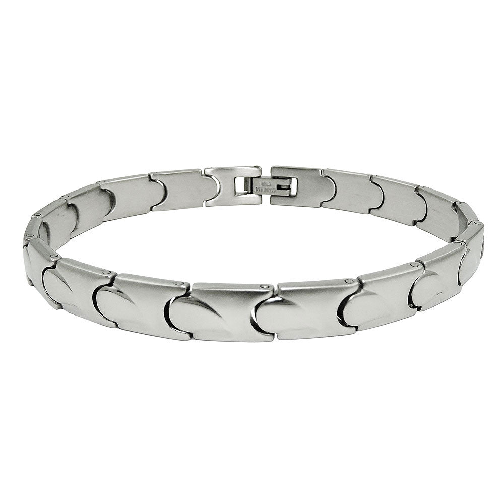 Armband 7,7 mm hlekkir kvenarmband úr ryðfríu stáli 20 cm