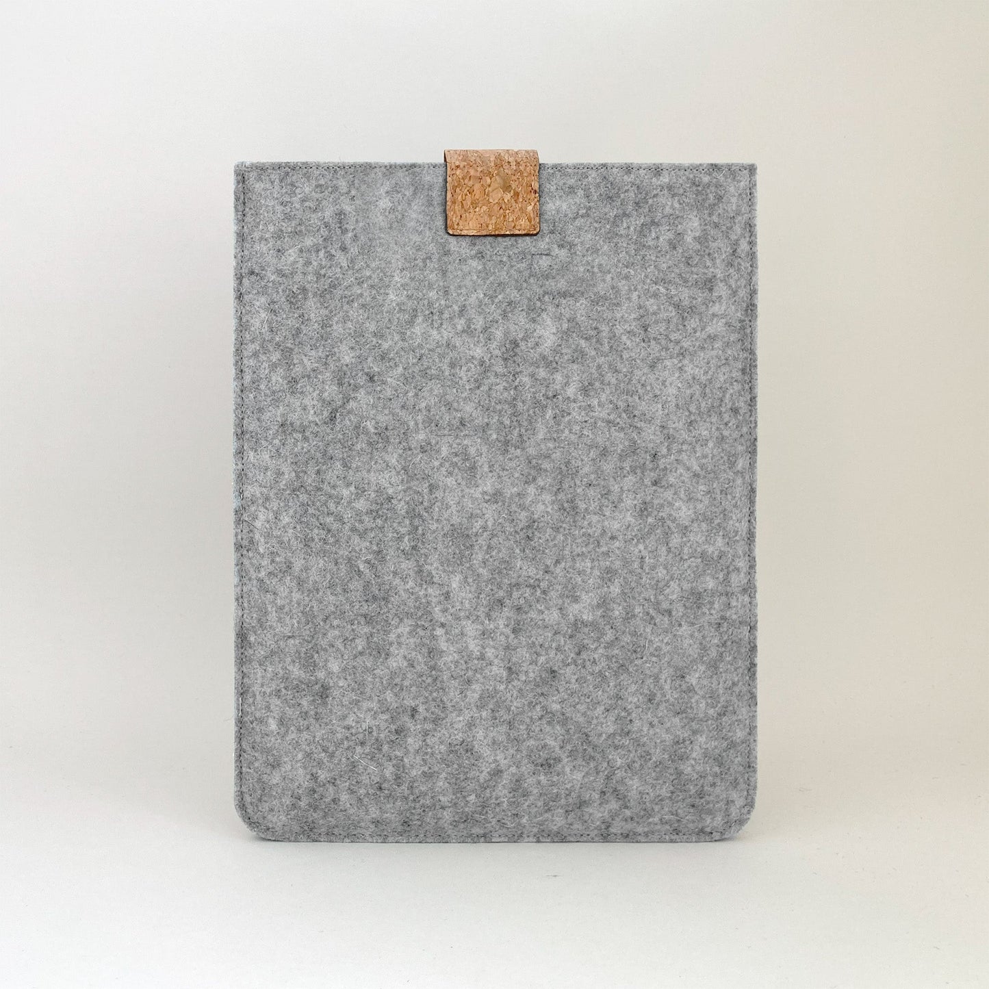Hülle für Fujitsu LifeBook | mit Magnetverschluss und extra Fach | hellgrau - Shapes | Modell "HAKA"