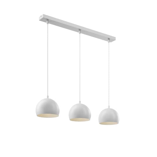 B-flokks Euluna hengiljós Sool loftlampi hengiljós loftljós E27 hvítt 3 ljós