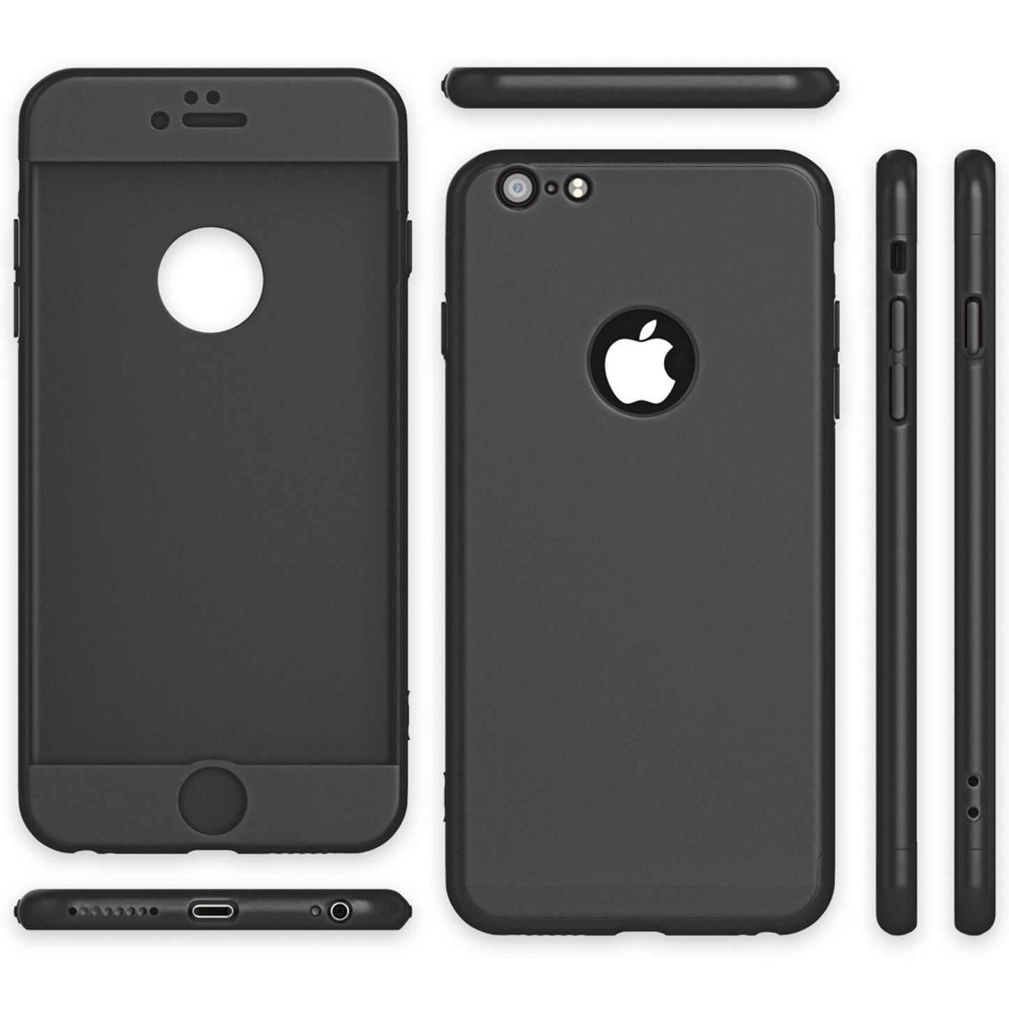 iPhone 6 Plus Hülle Rundum Handyhülle mit Displayschutz von NALIA, 360° Case