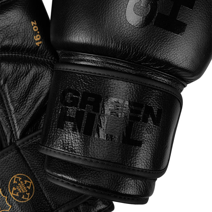 Green Hill Boxhandschuhe TIGER Black Edition