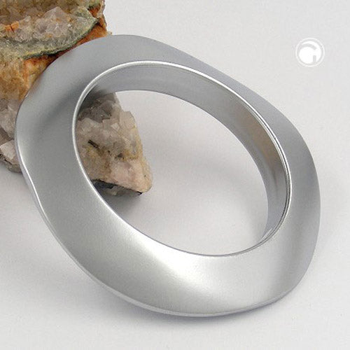Armbönd 98x16mm plast króm matt