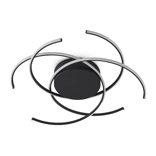 Lindby Hamza LED loftlampi í B-flokki, hengilampi, loftljós, gangljós, LED lampi, 24 W