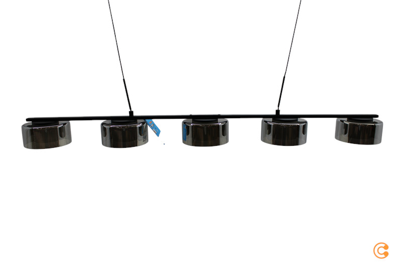 B-Ware Paul Neuhaus Led Hängelampe Rika Schwarz Glas Dimmbar Deckenlampe Lampe Leuc591