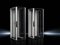 B-Ware Rittal Vx 5310.128 19 Zoll Netzwerkschrank 600 X 2000 X 1200 Mm Grau Patchpanel