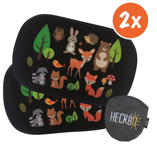 Auto Sonnenblende Waldtiere