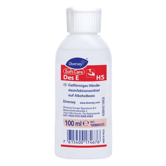 Soft Care Des E, VAH-gelistetes, gelförmiges Händedesinfektionsmittel | Flasche (500 ml)