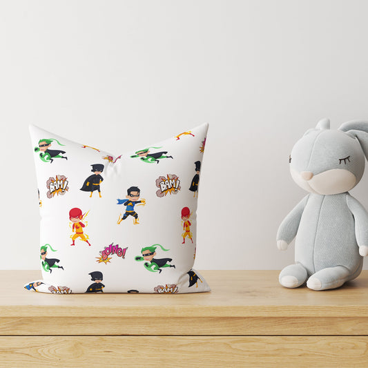 "Superheroes" Premium Children's Decorative Pillow