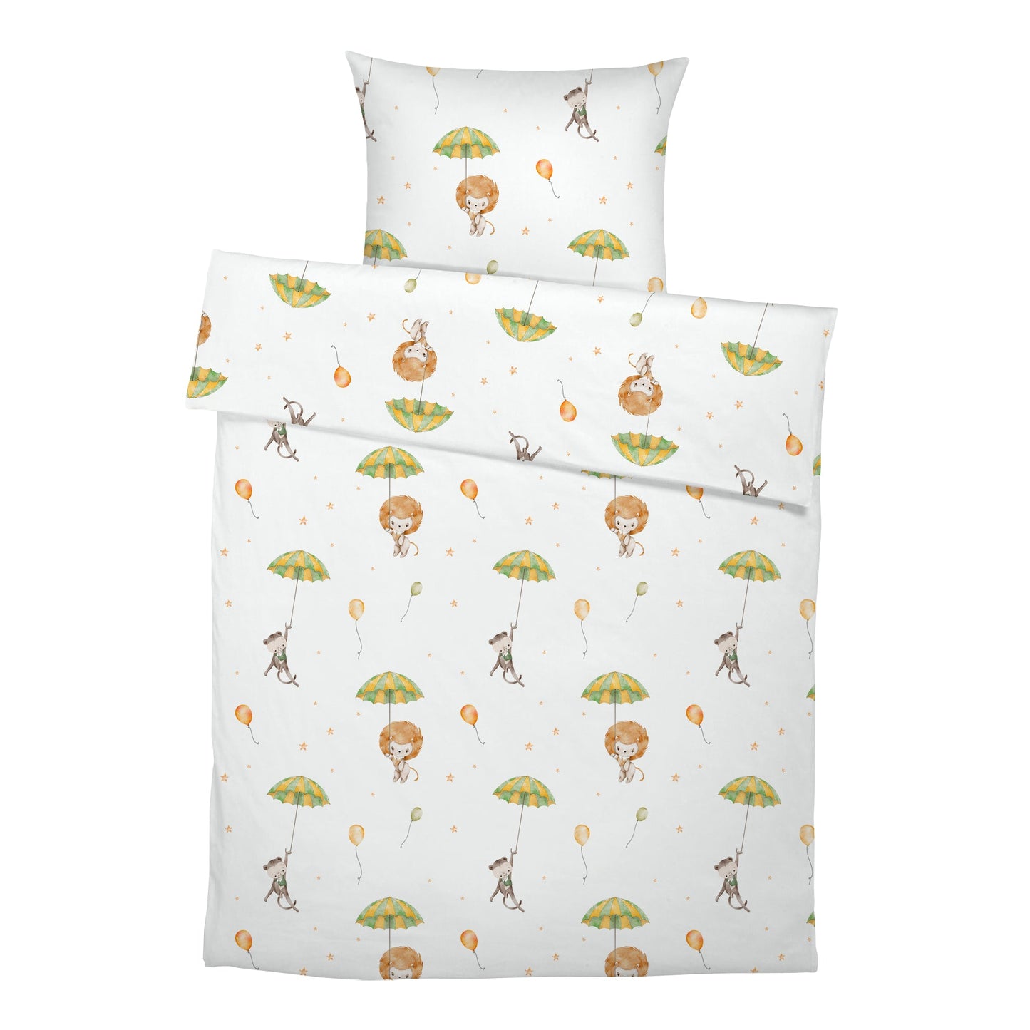 "Lion and Monkey" Premium Children's Bedding