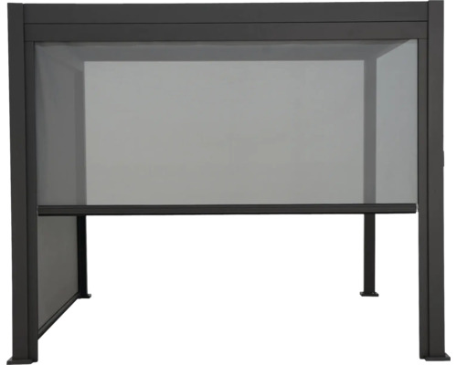 B-flokks 111 sólhlífarrúllugardínur sólarvörn sólarvörn gluggatjöld 3 m hliðar antrasít