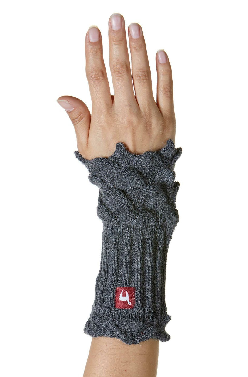Apu Kuntur - Alpaca wrist warmer - Bernice - 100% baby alpaca