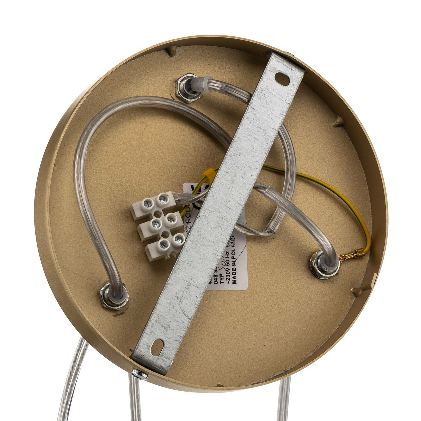 B-lager Euluna hengilampi hengilampi lampi lampi Sopel Laser 3 perur gull