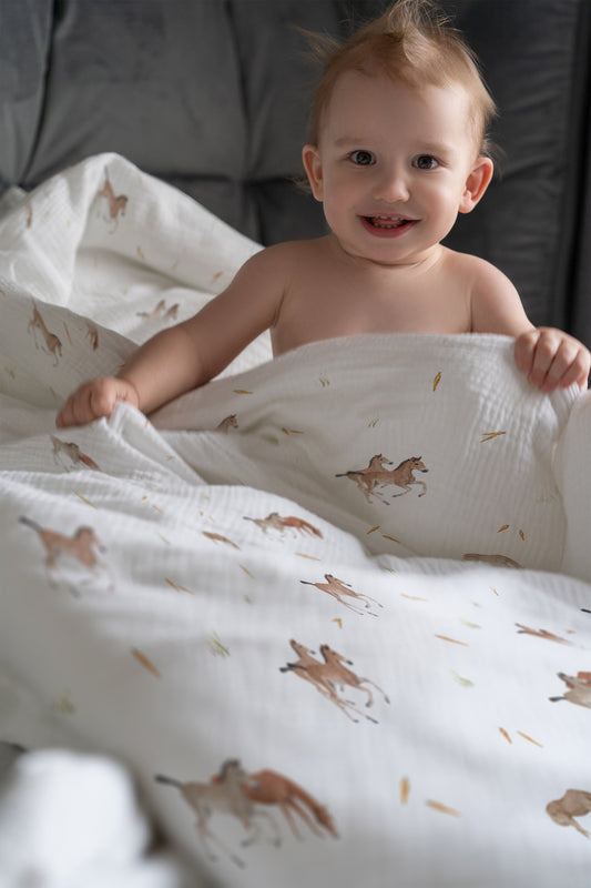 "Horses" Premium Children's Bedding