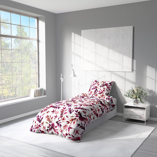 "Pink Leaves" Premium Bedding