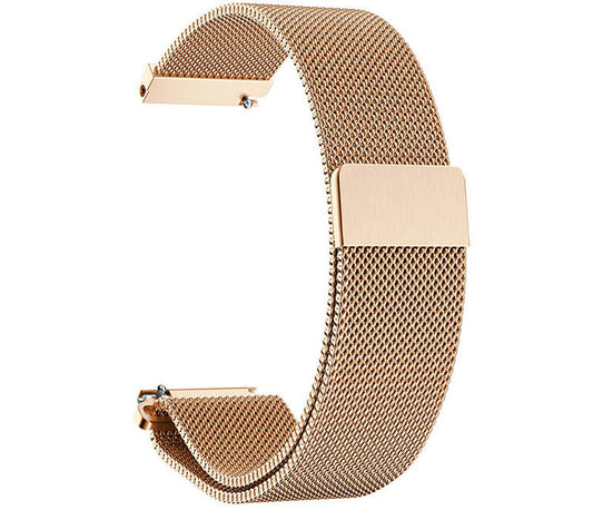 SYSTEM-S 20 mm Mílanó málmarmband fyrir Huawei Watch snjallúr í bleiku