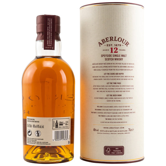 Aberlour 12 - Ókælt síað