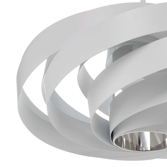 B-grade Euluna ceiling light Vento pendant lamp light steel ø 50cm E27 white