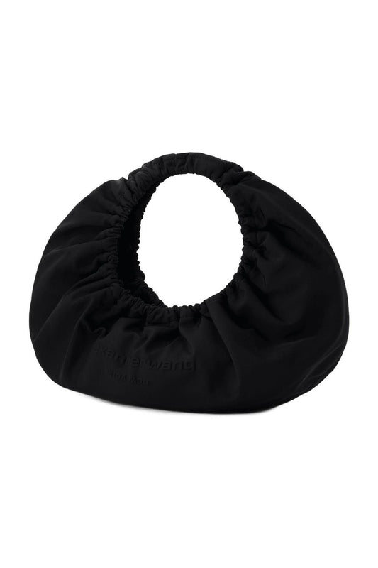 Crescent Medium Schultertasche - Alexander Wang - Nylon - Schwarz