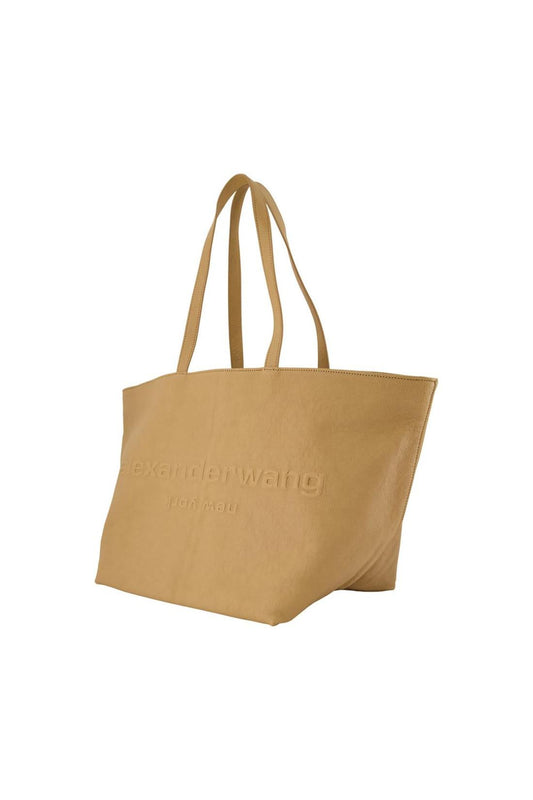 Einkaufstasche Punch - Alexander Wang - Leder - Beige