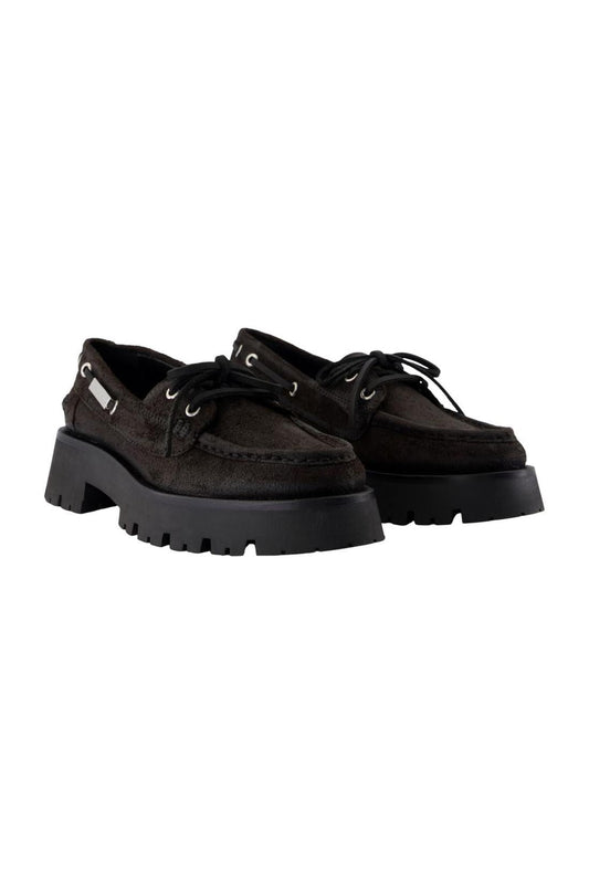 Carson Boat Mokassins - Alexander Wang - Leder - Schokolade