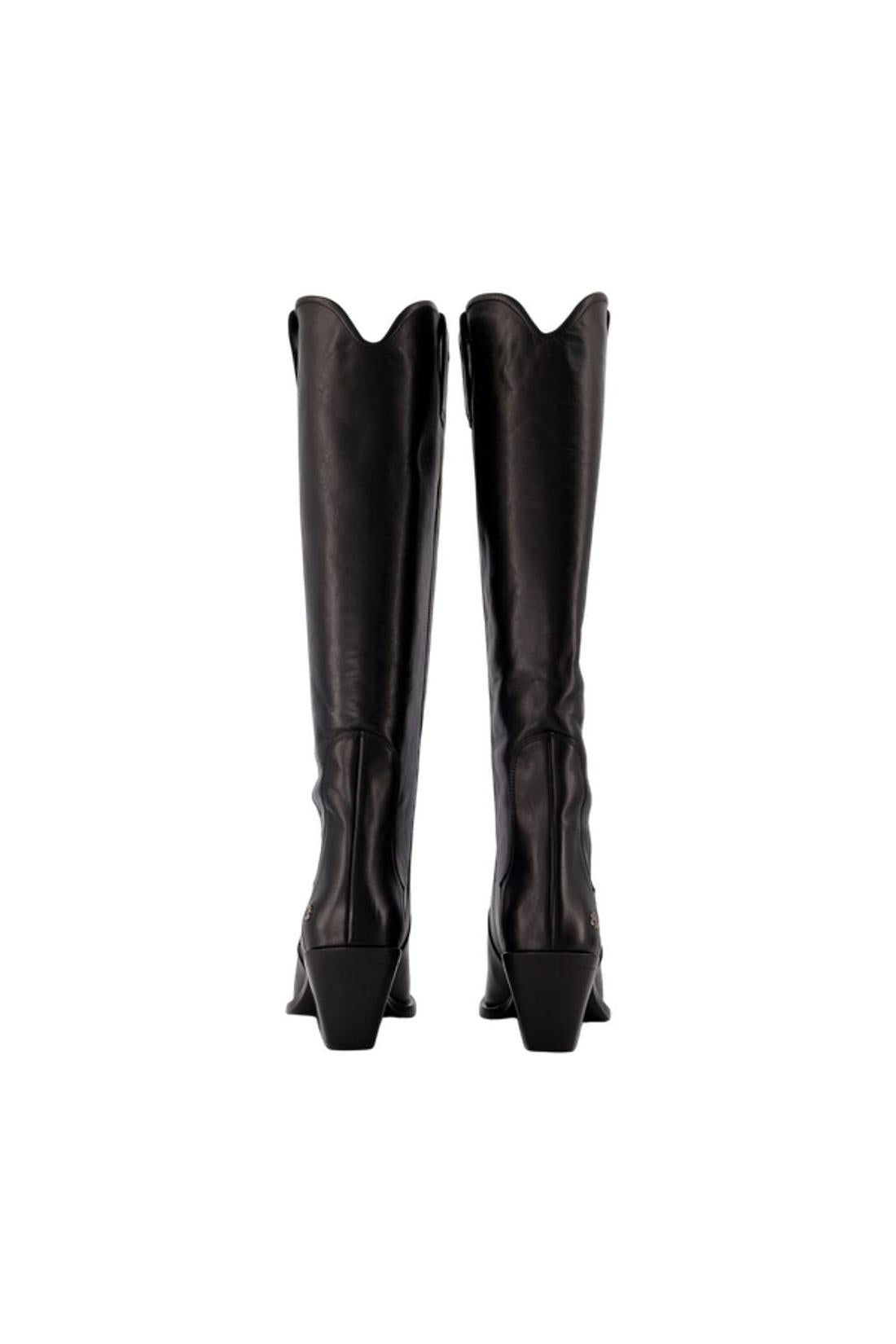 Tall Tania Stiefel - Anine Bing - Leder - Schwarz