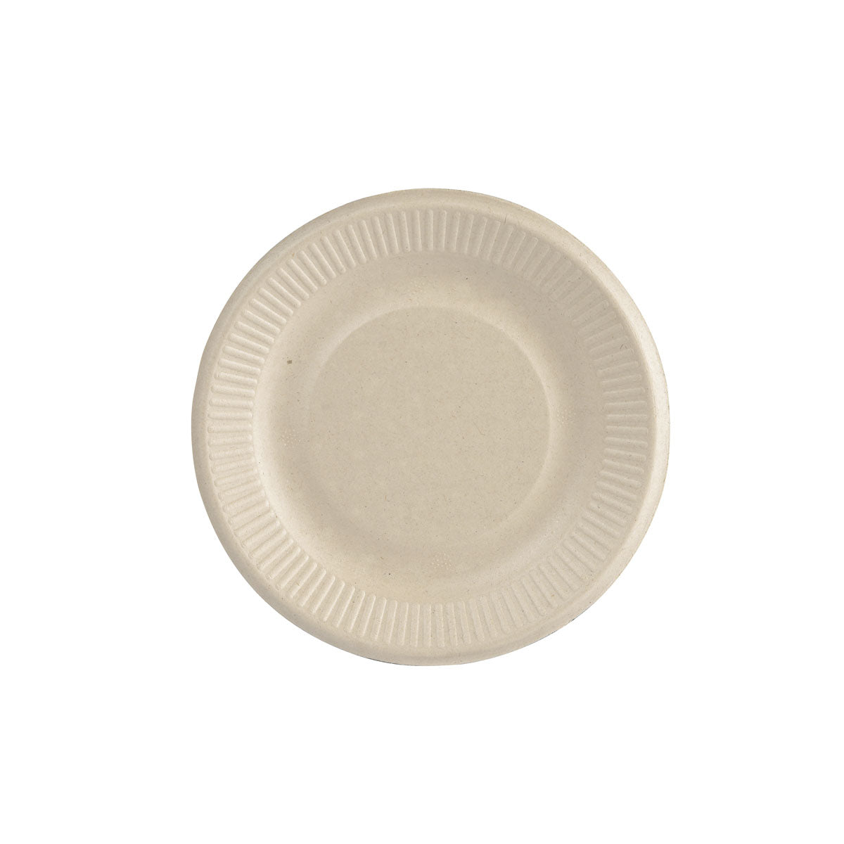 Teller ø 15 cm Braun, Bagasse Braun Bagasse Ø150 | Packung (50 Stück)