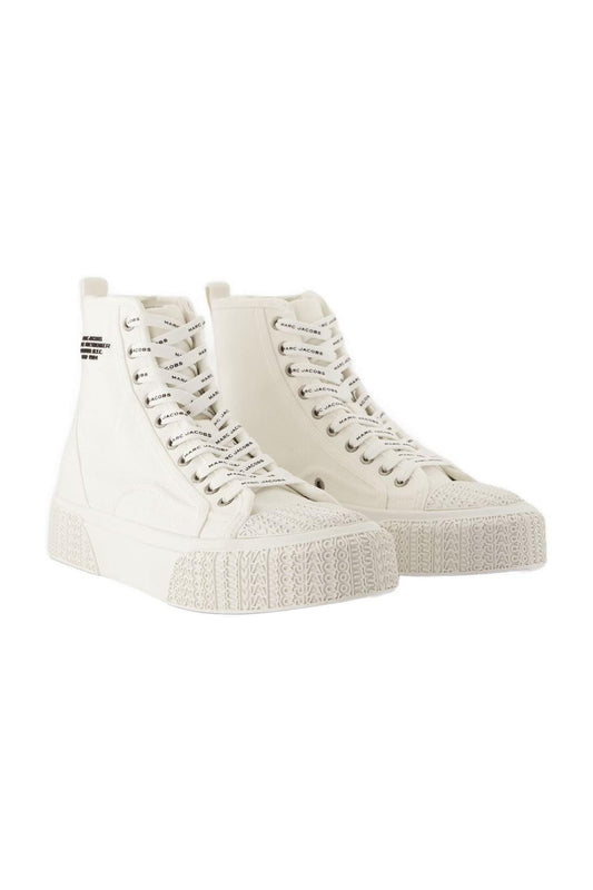 Sneakers The High Top - Marc Jacobs - Baumwolle - Weiß