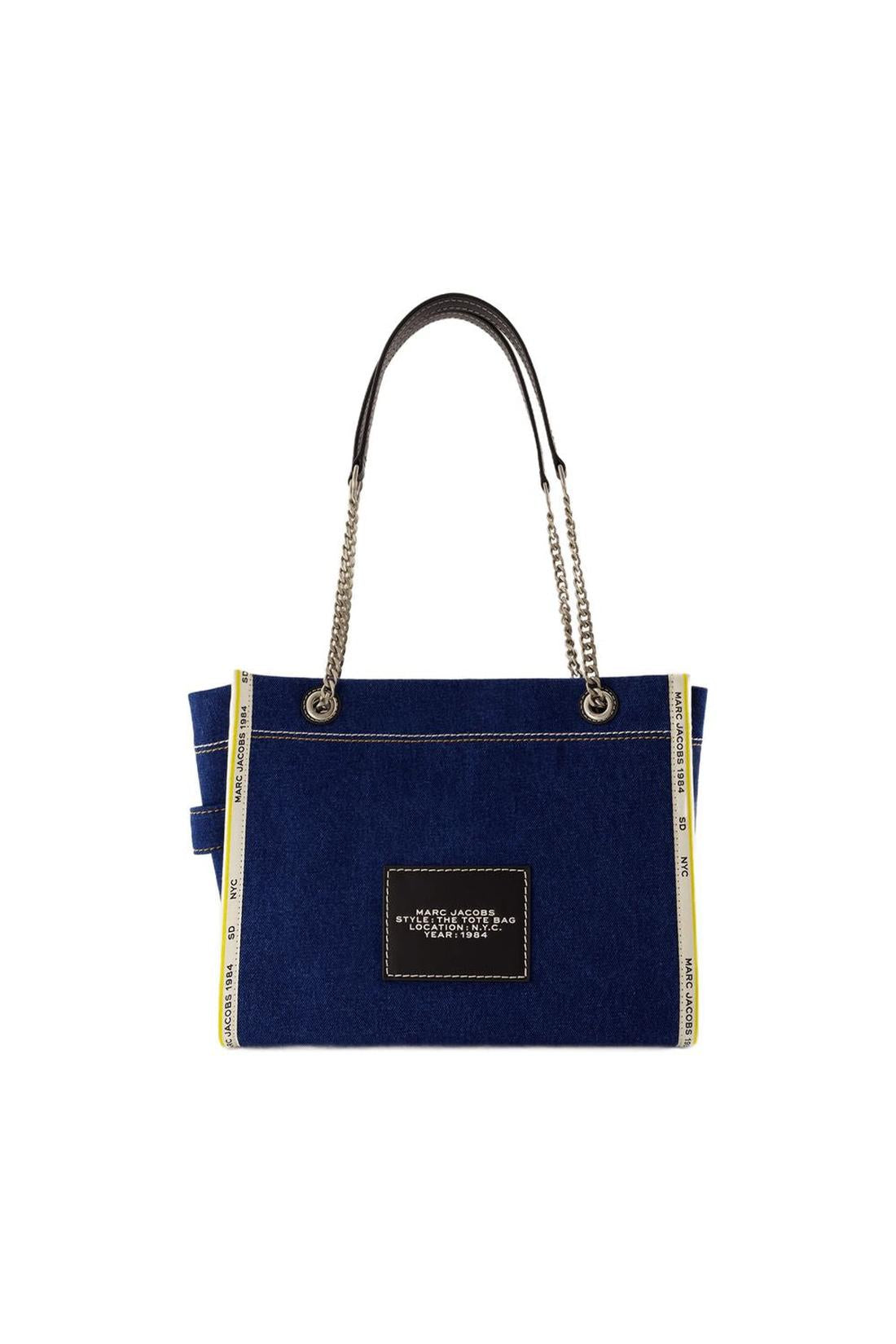 The Medium Tote - Marc Jacobs - Baumwolle - Schwarz