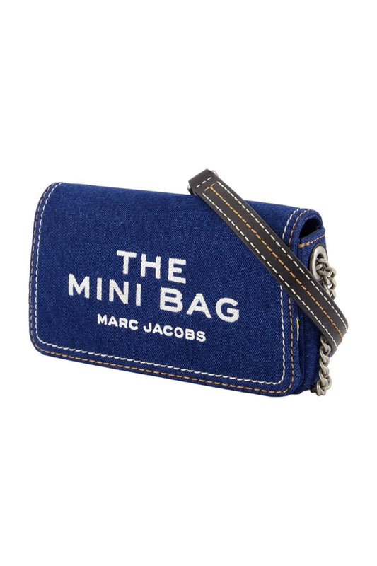 The Mini Schultertasche - Marc Jacobs - Baumwolle - Schwarz