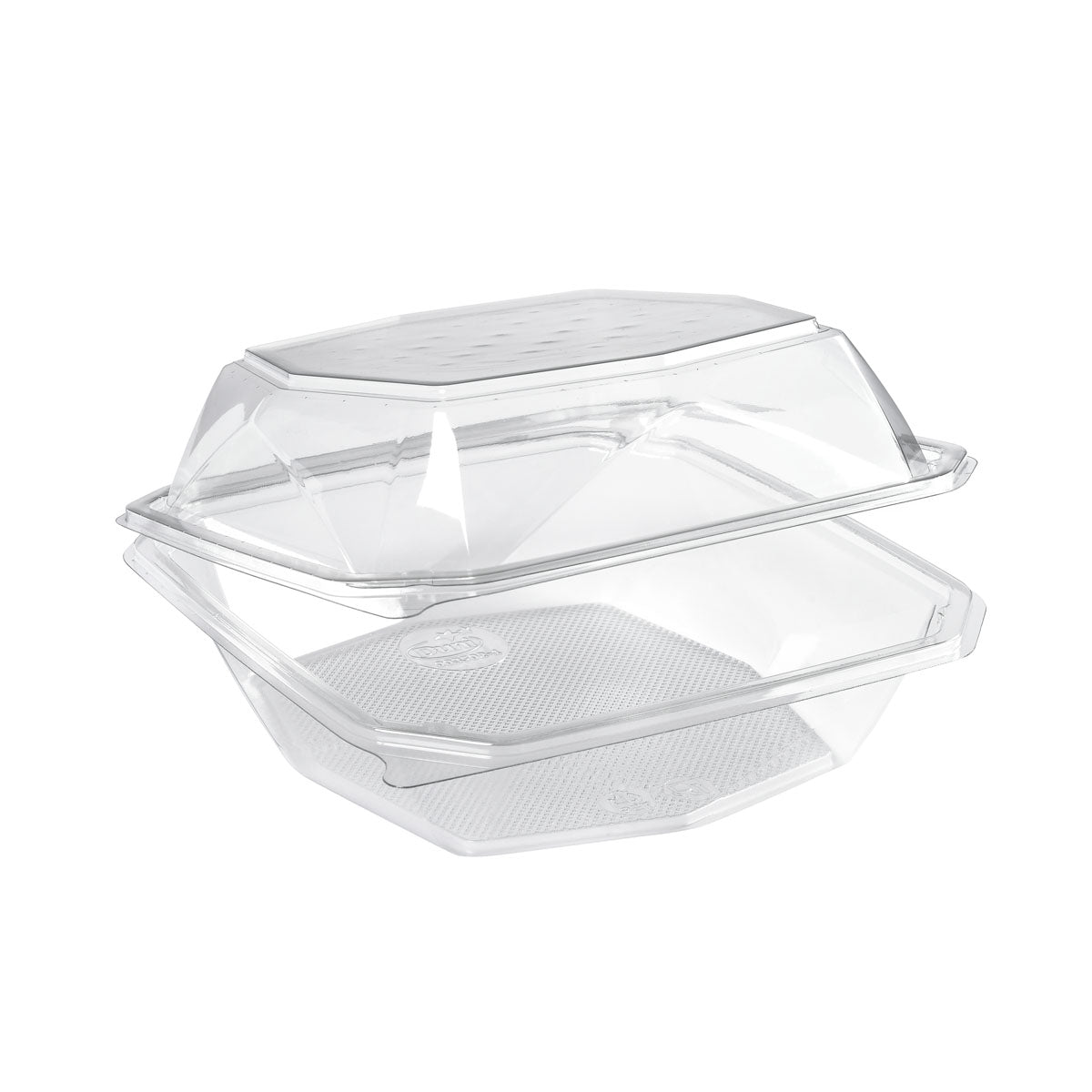 rPET Octaview® M+ Transparent rPET 185x185x90 | Packung (255 Stück)
