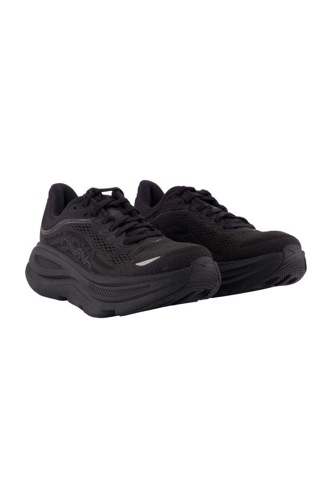 Sneakers W Bondi 9 - Hoka - Mesh - Schwarz