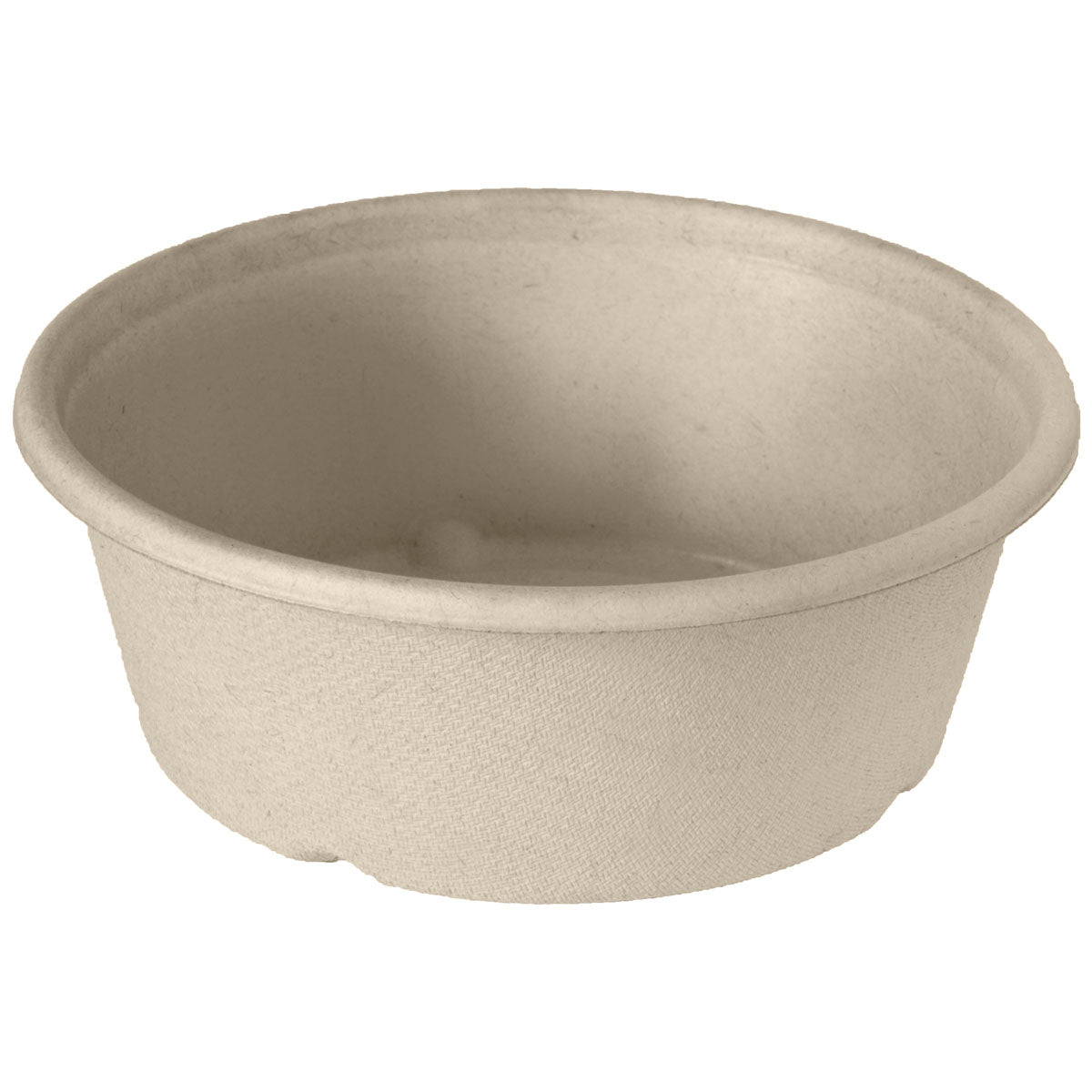 Classic Bowl 1200 ml - uncoated Braun Bagasse 194x194x65 | Packung (40 Stück)