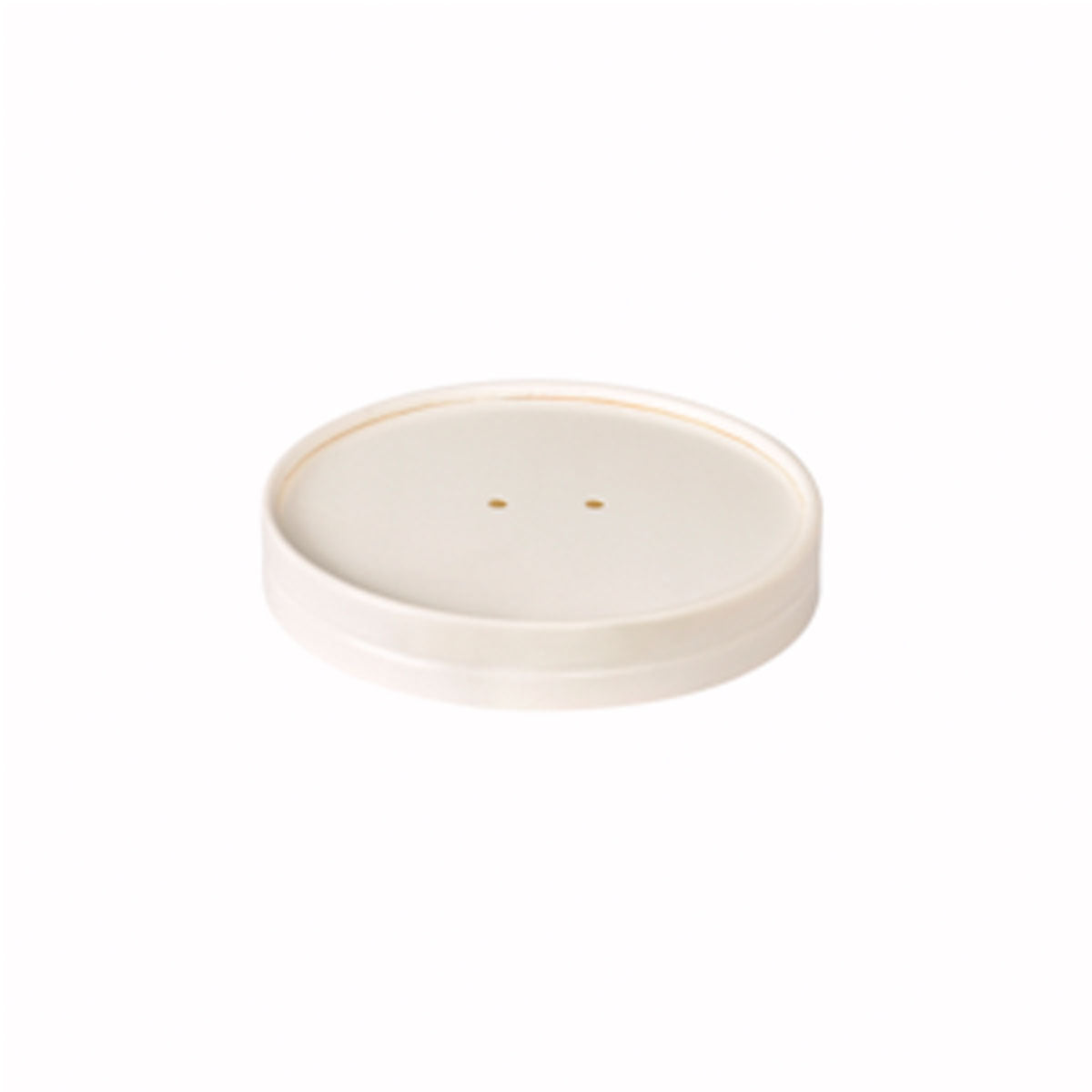 Coppa Deckel Karton 250 / 350 ml Weiß Karton/PLA 116x116x10 | Packung (50 Stück)