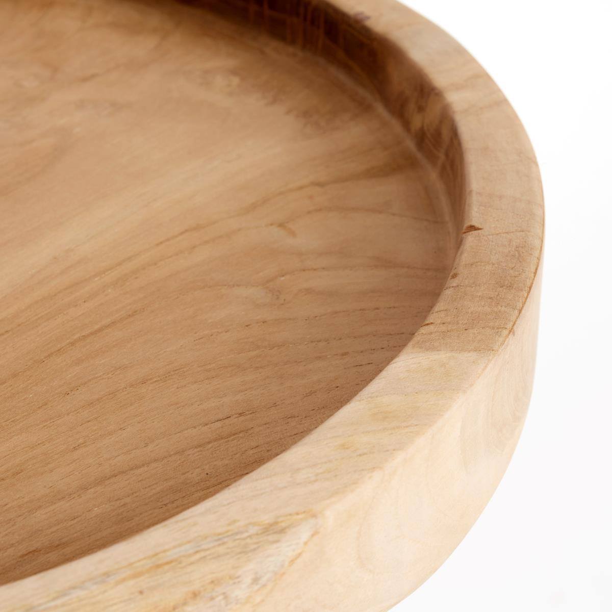 Beistelltisch Samoa, natur/schwarz