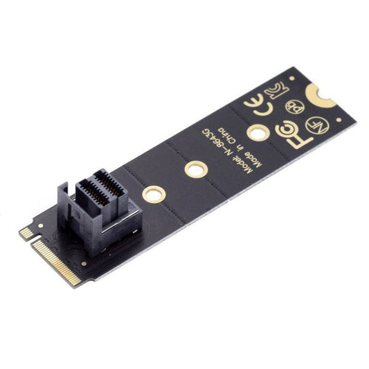 SYSTEM-S SFF-8639 millistykki NVME OCIe 4.0 fyrir M.2 NGFF M-lykla móðurborð SSD