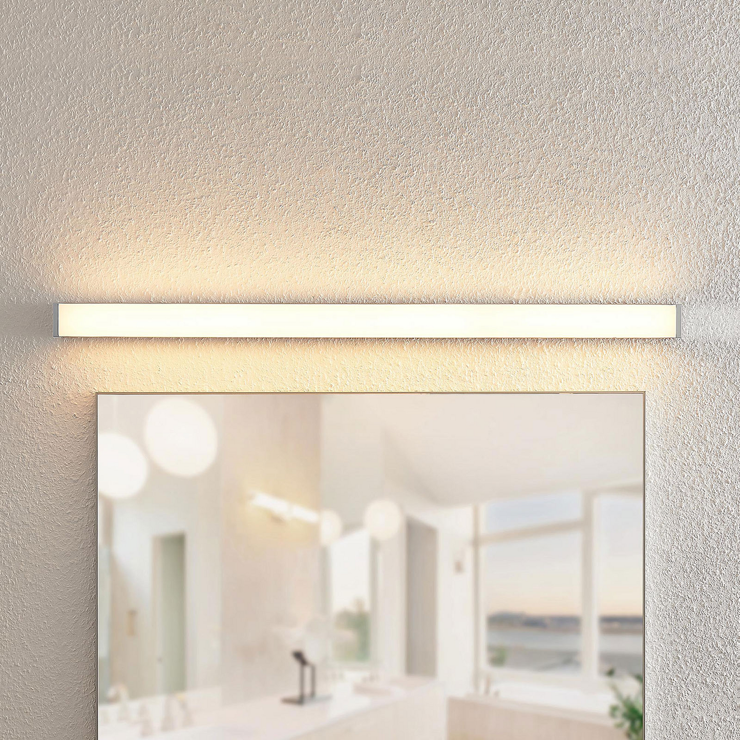 B-grade Lindby Klea LED bathroom light, wall light, mirror light, decorative wall light 72