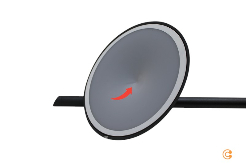 B-grade Axolight Orchid LED floor lamp, standing lamp, see text/photo