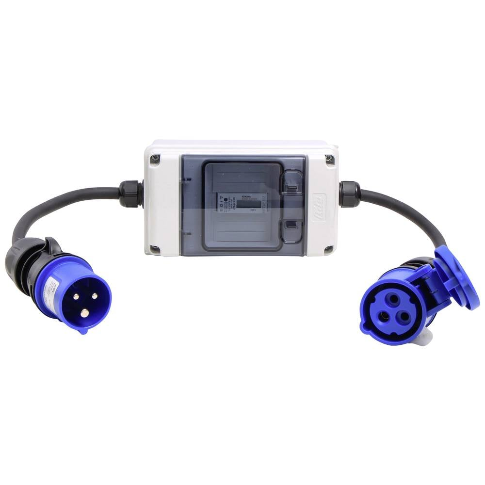 B-lager Counttec EC116 C færanlegur stafrænn rafmagnsmælir 16 A skiptimælir snúningsdálkamælir