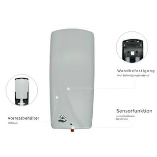 B-flokkur 3616356 Sótthreinsandi skammtari 1000 ml Vinnuvernd Húðvernd Sótthreinsun húðar