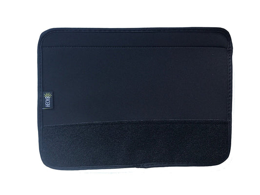 Car seat belt protector black